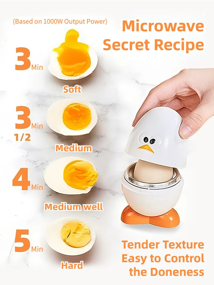 Eggy Express: The Speedy Microwave Egg Cooker for Perfect Brekkies in Minutes