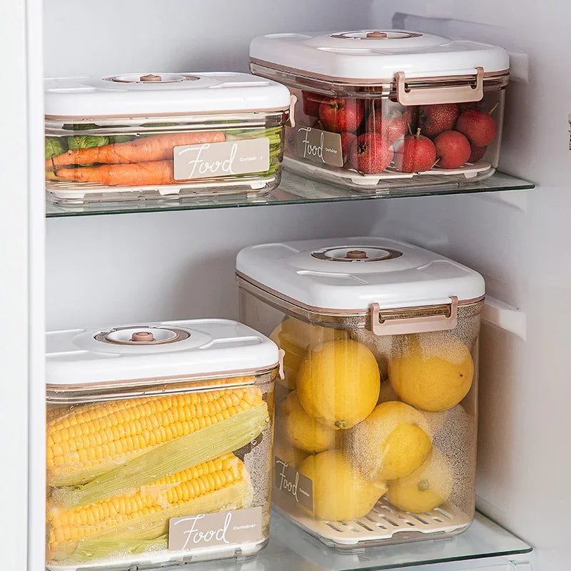 FreshVault Pro: The Vacuum-Sealed Food Storage System for a Zero-Waste Kitchen