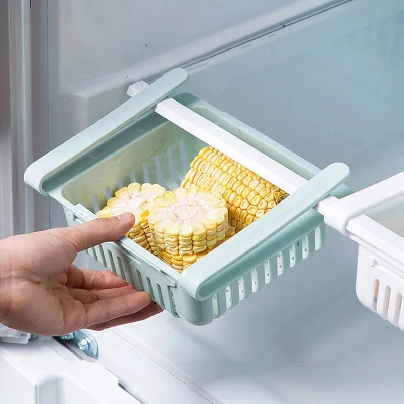 FridgeBliss Stack & Slide: Maximise Your Fridge Space with Clear Drawer Organisers