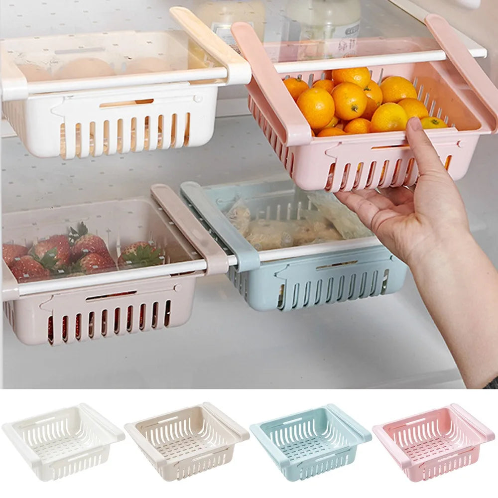 FridgeBliss Stack & Slide: Maximise Your Fridge Space with Clear Drawer Organisers